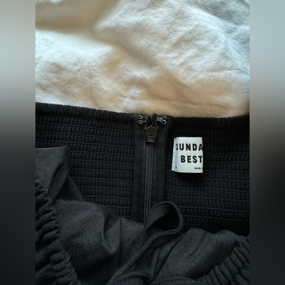 (NEW) Aritzia - Sunday Best Arden Dress Black - Picture 6 of 8